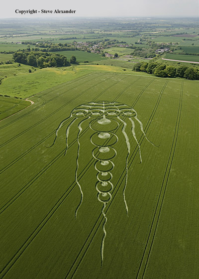 Cthulhu crop circle