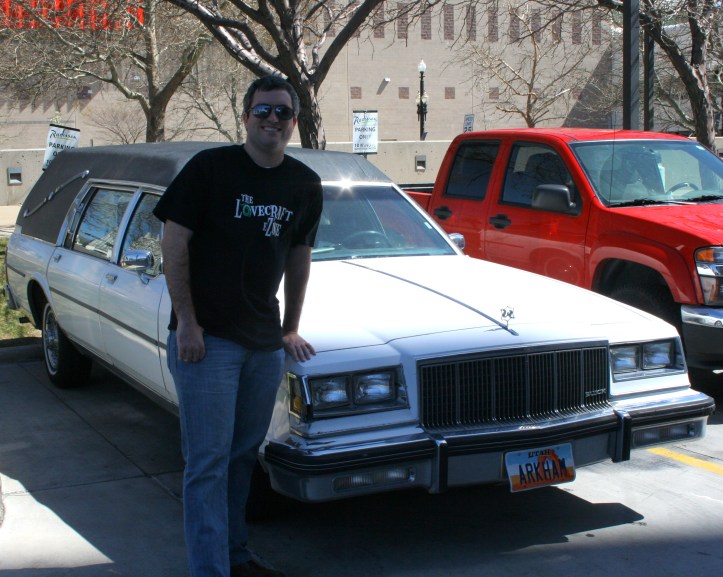 Brett J. Talley and the Arkham Hearse - click to enlarge