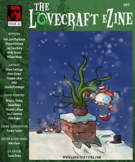Issue 20 cover by Ronnie Tucker.  Click to enlarge.