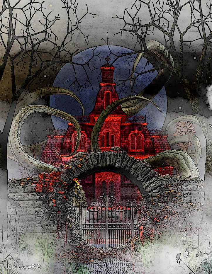 MOON OVER INNSMOUTH, by Alan White