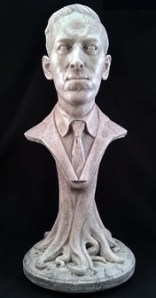 H.P. Lovecraft bust, by Lee Joyner