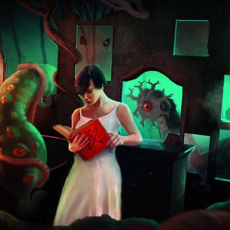 Reading Lovecraft, by ~FisHgRiNd: http://fishgrind.deviantart.com/