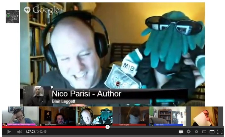 Cthulhu pays a visit to one of our Call of Cthulhu games...