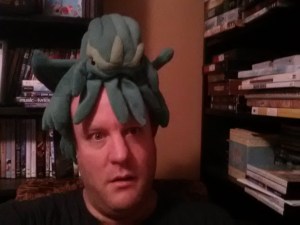 Cthulhu with his minion (click to enlarge) Cthulhu with his minion (click to enlarge)