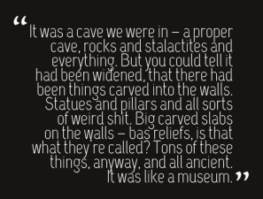 quote - carrion birds and the drone