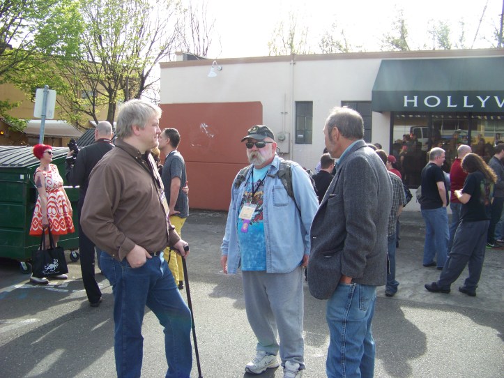 From left to right: Mike Davis (me), Joe Pulver, Dennis Weiler