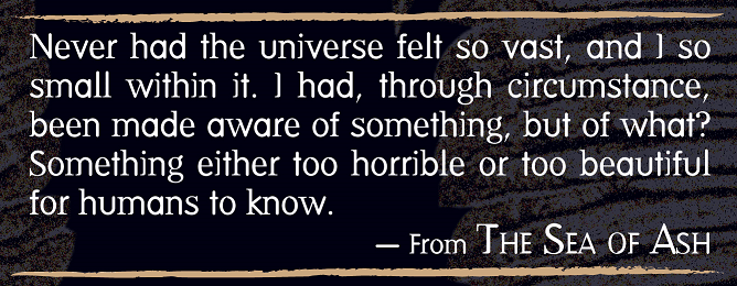 The Sea of Ash quote