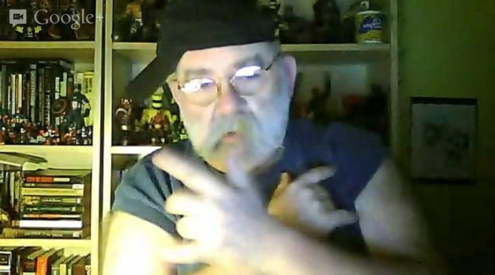 Screenshot from a past eZine show. All panelists immediately went insane.