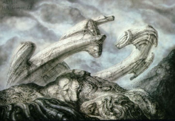 9_Alien Derelict by HR-Giger
